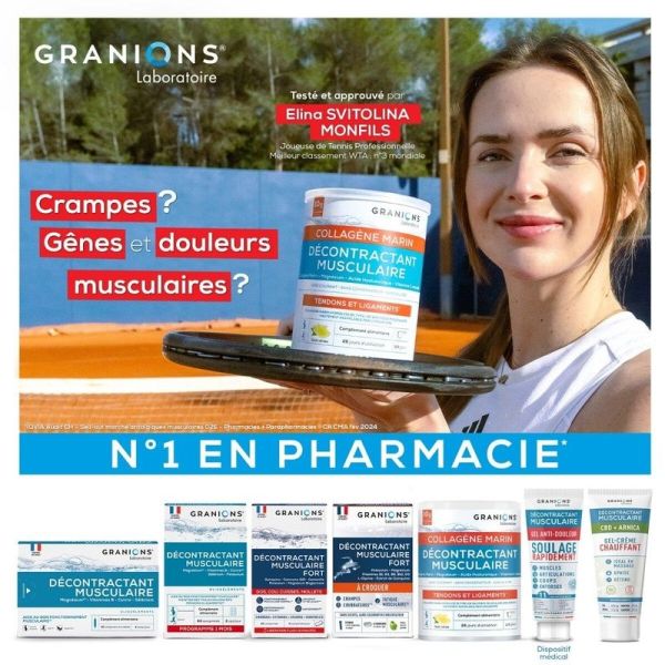 Décontractant Musculaire - 30 ampoules