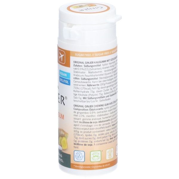 Chewing-Gums Gingembre Miel - 30g