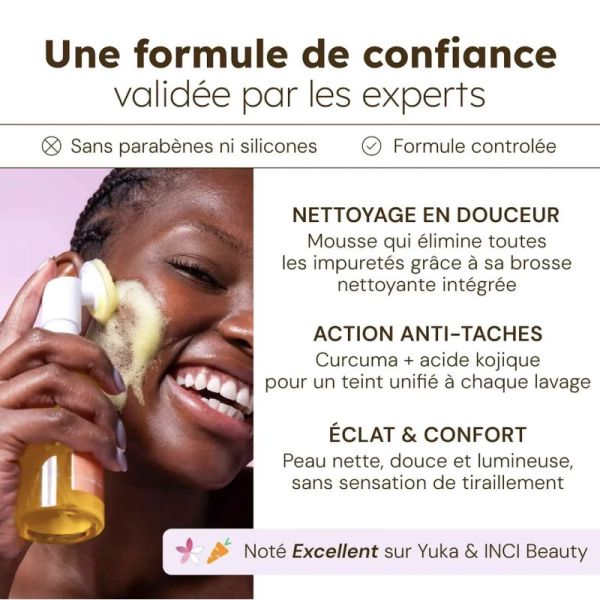 Sefia Mousse Nettoyante Eclat Curcuma 100Ml