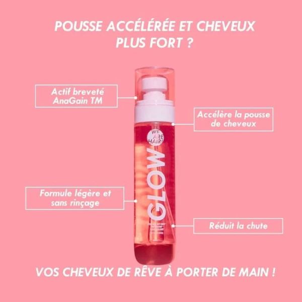 Glow Hair Pousse Accélérée Anti-Chute Spray - 100 ml