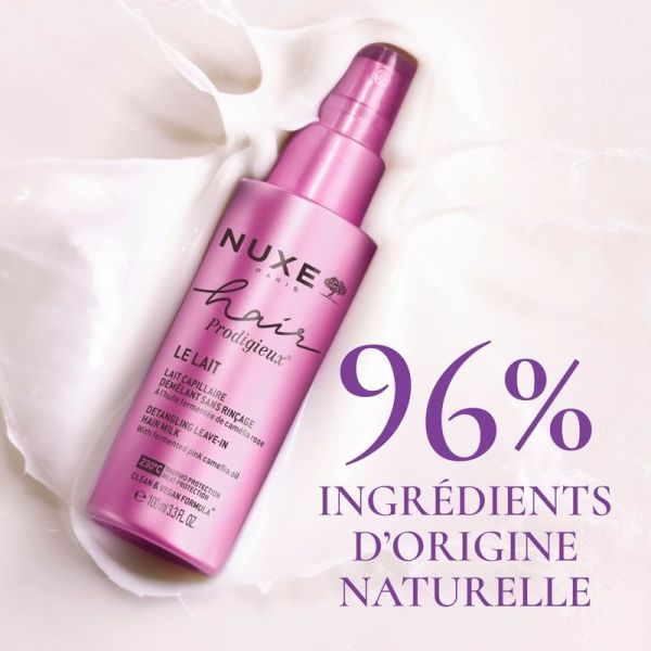 HAIR PRODIGIEUX® Lait Capillaire Démêlant Sans Rinçage - 100 ml