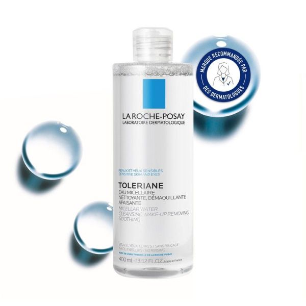 Toleriane Eau Micellaire Démaquillante - 400ml