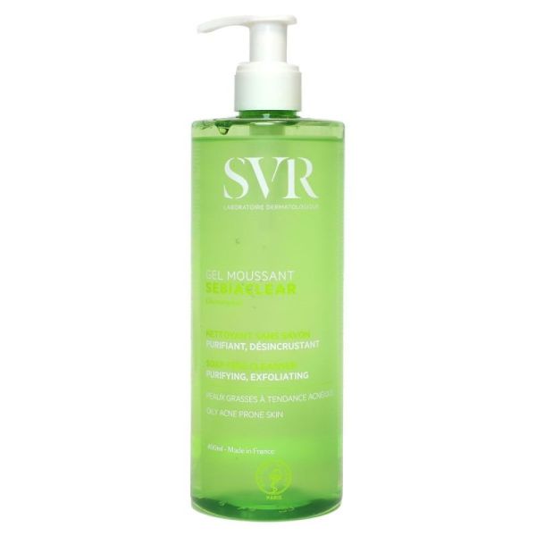 Svr SEBIACLEAR Gel Moussant - 400ml