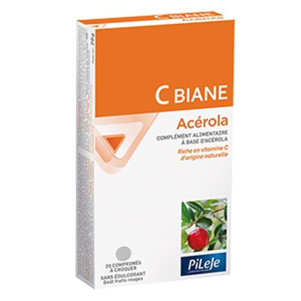 C Biane Acérola - 20 comprimés