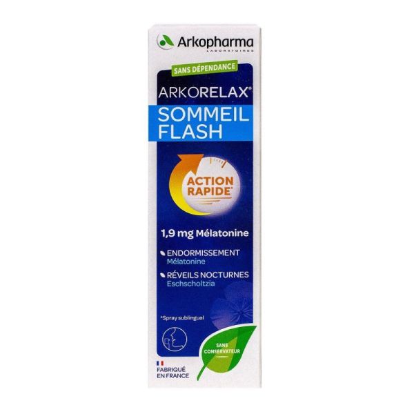 Arkopharma Arkorelax sommeil flash spray - 20ml