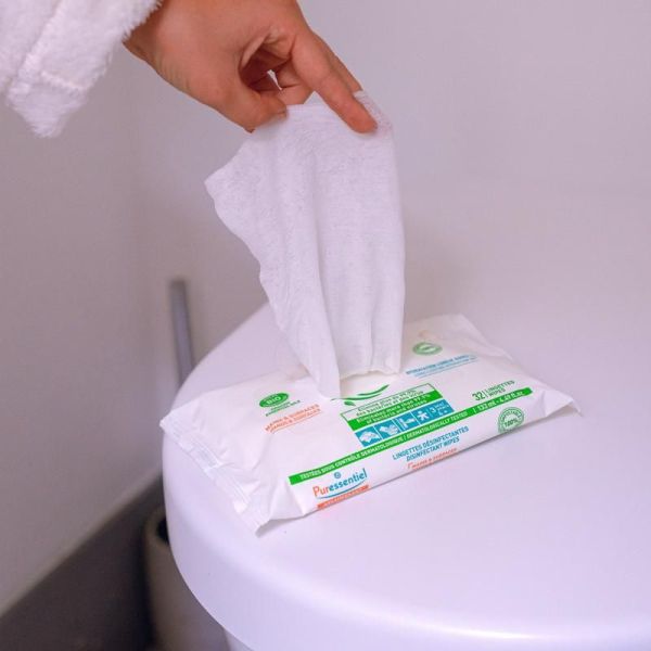 Assainissant Lingettes Désinfectantes - 32 lingettes