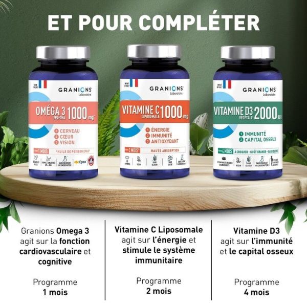 Magnésium bisglycinate - 60 comprimés