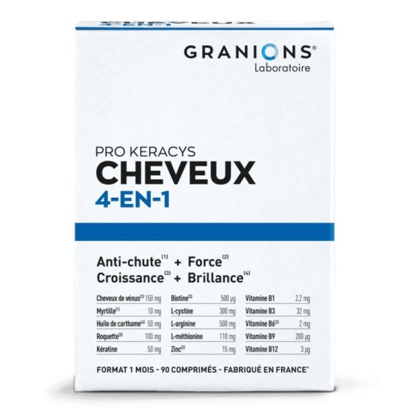 Pro Keracys Cheveux 4 en 1 - 90 comprimés
