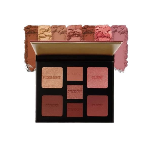 Blush All-Inclusive Eye, Cheek & Face Palette - 120 Medium To Deep