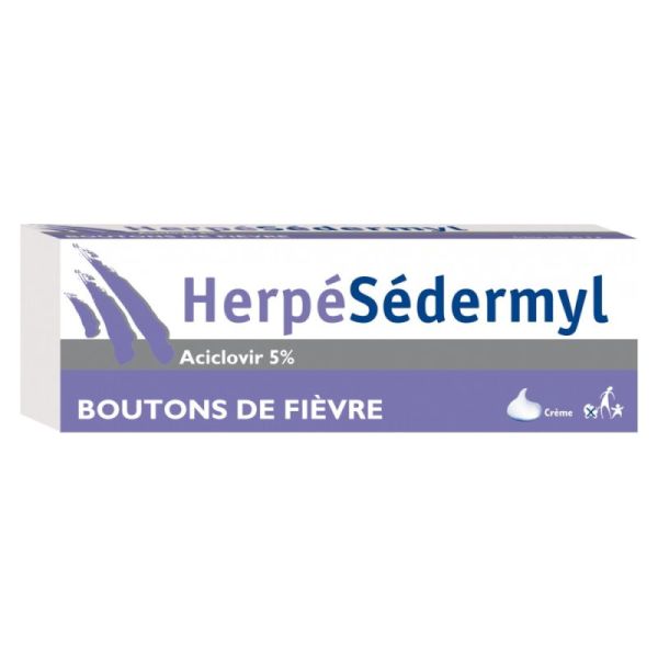 HERPESEDERMYL 5%, crème - 2g