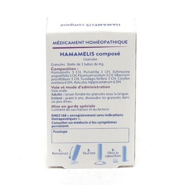 Boiron Hamamelis composé granules