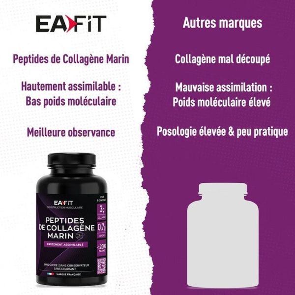 Collagène marin hydrolysé - 120 comprimés