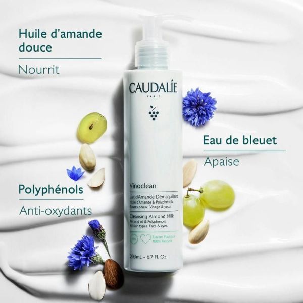 Vinoclean Lait d'Amande Démaquillant - 200ml