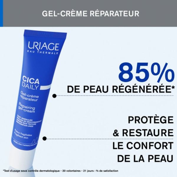 Peaux fragilisées et irrités Gel-crème réparateur - 40 mL