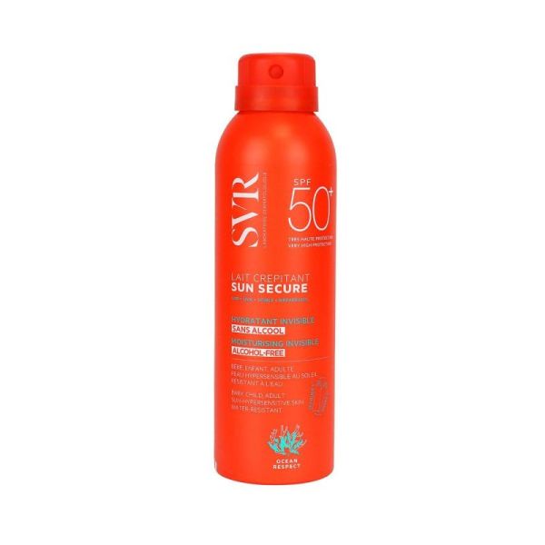 SVR Sun Secure Lait Crépitant SPF50+ 200 ml