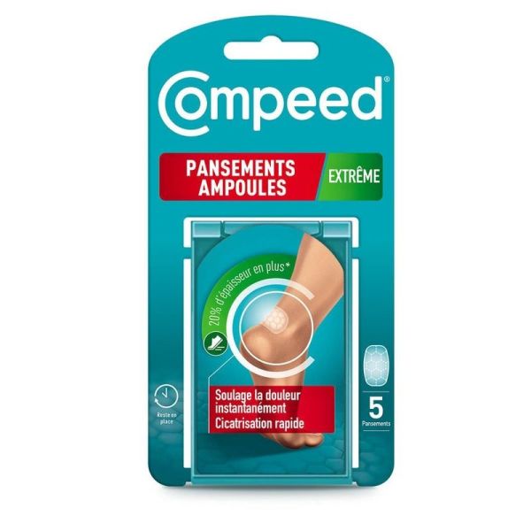Ampoules Extrême Talon - 5 pansements