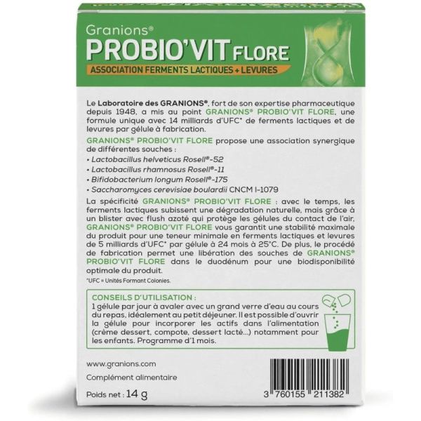 Probio'vit Flore - 10 gélules