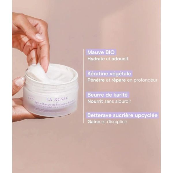 Après-shampoing hydratant démêlant rechargeable - 200 ml
