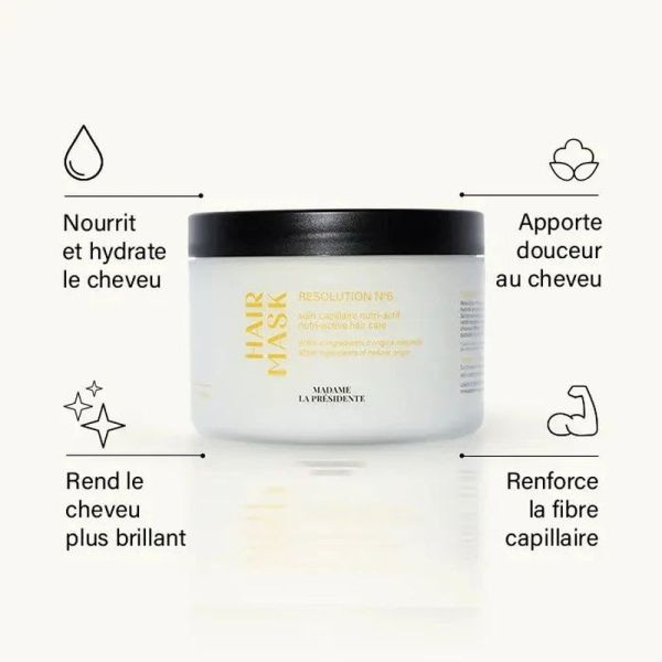 Masque Cheveux - Résolution N°6 - 240ml