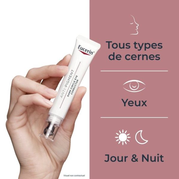 Anti-Pigment Soin Contour des Yeux Illuminateur Correcteur de Cernes