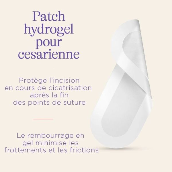Patch Hydrogel pour Césarienne - 2 patchs
