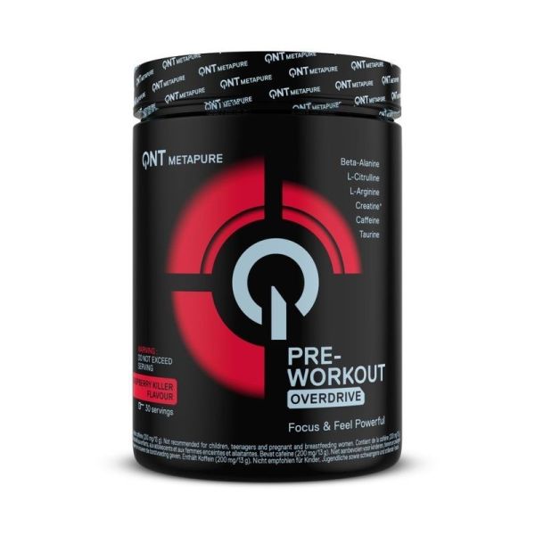 Pre-Workout Overdrive Framboise - 26g