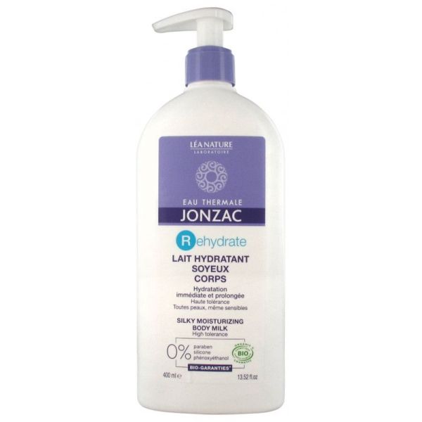 Jonzac Rehydrate Lait Hydratant Soyeux Corps Bio - 400ml