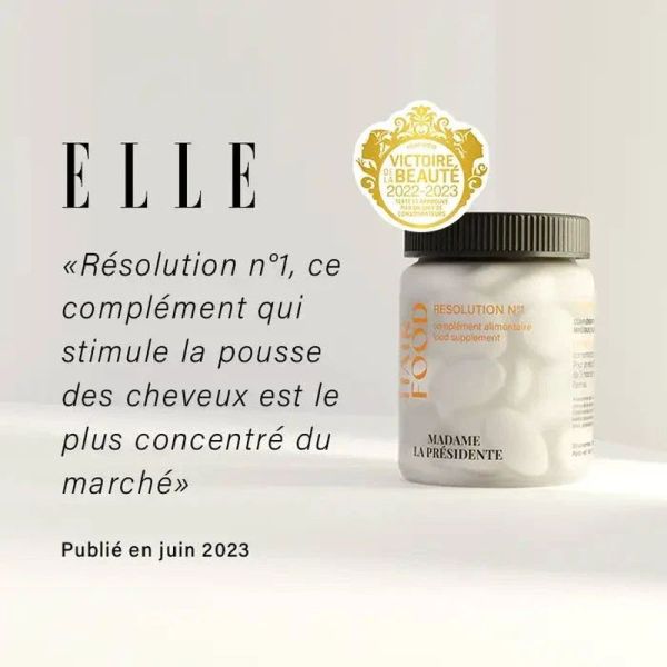 Compléments Alimentaires Cheveux - Résolution N°1 - 90 comprimés
