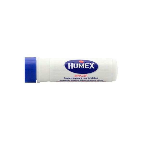 HUMEX INHALER, tampon imprégné pour inhalation - 1 tube