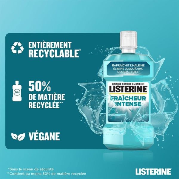 Bain de bouche Fraîcheur Intense - 500 ml