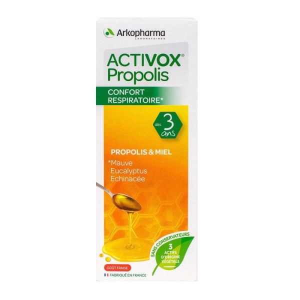 Arkopharma Activox propolis sirop confort respiratoire - 140ml