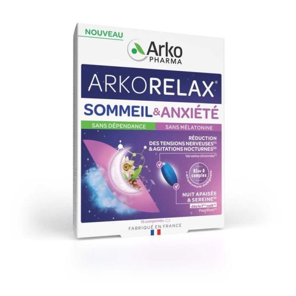 Sommeil & Anxiété - 15 comprimés