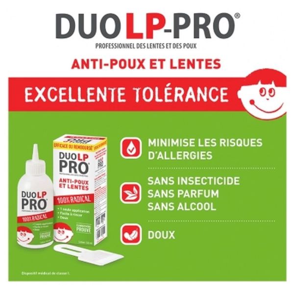 Lotion radicale lentes et poux Duo LP Pro - 150ml