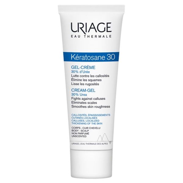 Peaux sèches, tendance à l'eczéma atopique KÉRATOSANE 30 Gel-Crème - 75mL