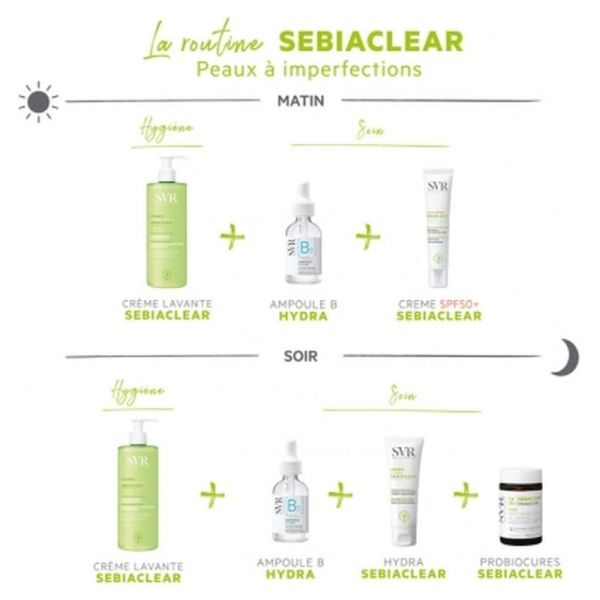 Sebiaclear Crème lavante - 400ml