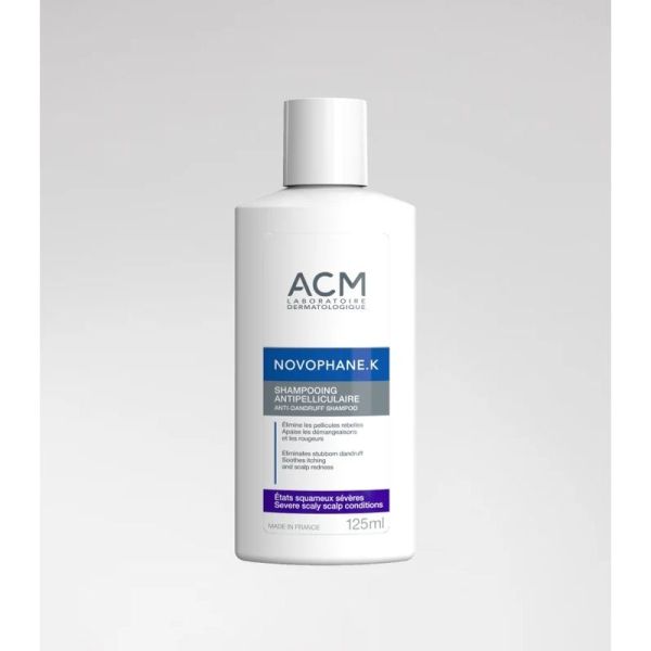 Novophane K Shampooing - Pellicules sévères - 125 ml