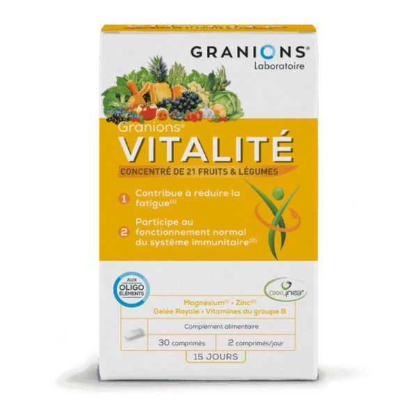 Vitalité - 30 comprimés