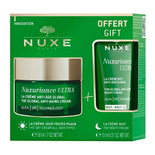 Nuxe Nuxuriance Ultra La Crème Anti-Âge Global 50 ml + La Crème Nuit Anti-Âge Global 15 ml Offerte