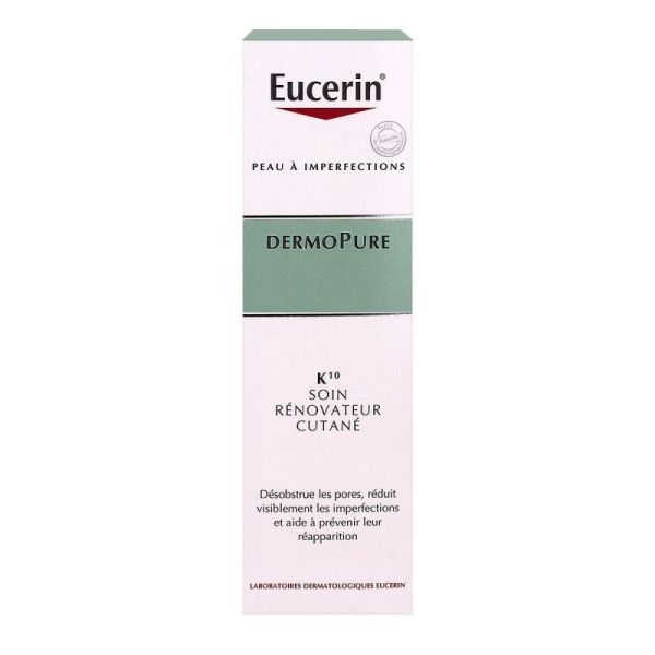 Eucerin DermoPure K10 Soin Rénovateur Cutané - 40 ml