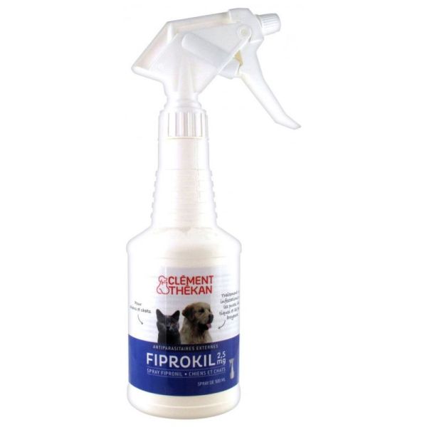 Fiprokil 2,5 mg Chat et Chien Spray - 500ml