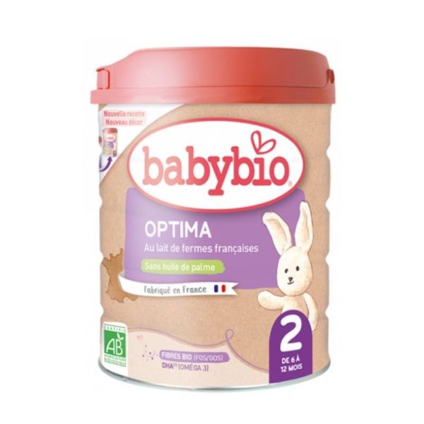 Optima 2ème âge - Avec Fibres - Boîte de 800g