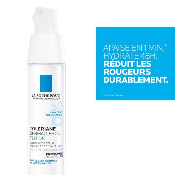Toleriane Dermallergo Fluide Hydratant Apaisant - 40ml