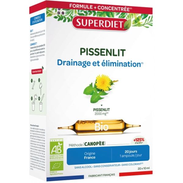 Pissenlit Bio - 20 ampoules