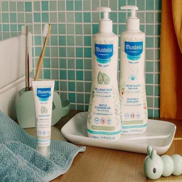 Peau normale Lait de toilette sans rinçage à l'avocat BIO - 200ml