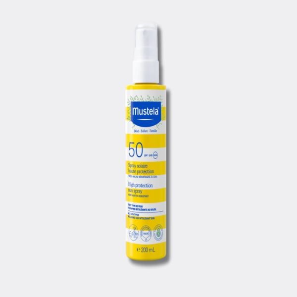 Protection solaire Spray Solaire haute protection SPF 50 - 200ml
