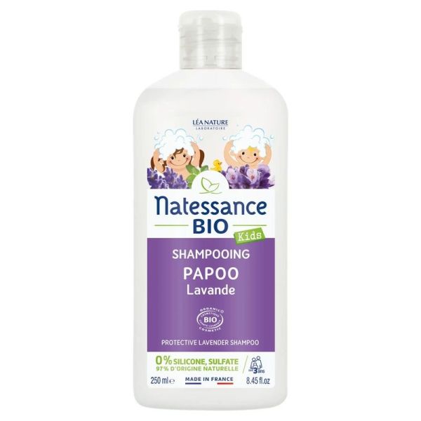 Shampoing Protecteur Papoo Lavande Bio KIDS - 250 ml