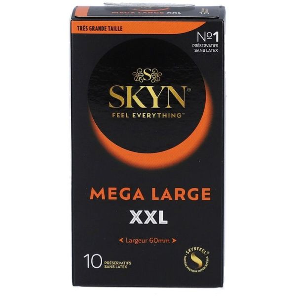 Skyn Mega Large Préservatifs XXL - 10 unités