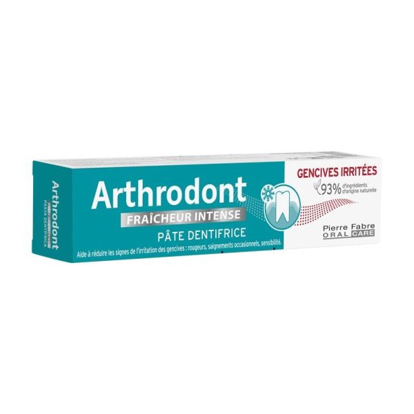 Fraicheur Intense dentifrice gencives irritées