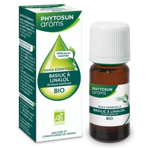 Huiles essentielles Basilic à linalol bio