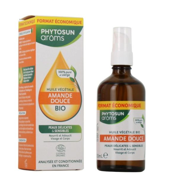 Huile d'Amande douce Bio - 50 ml